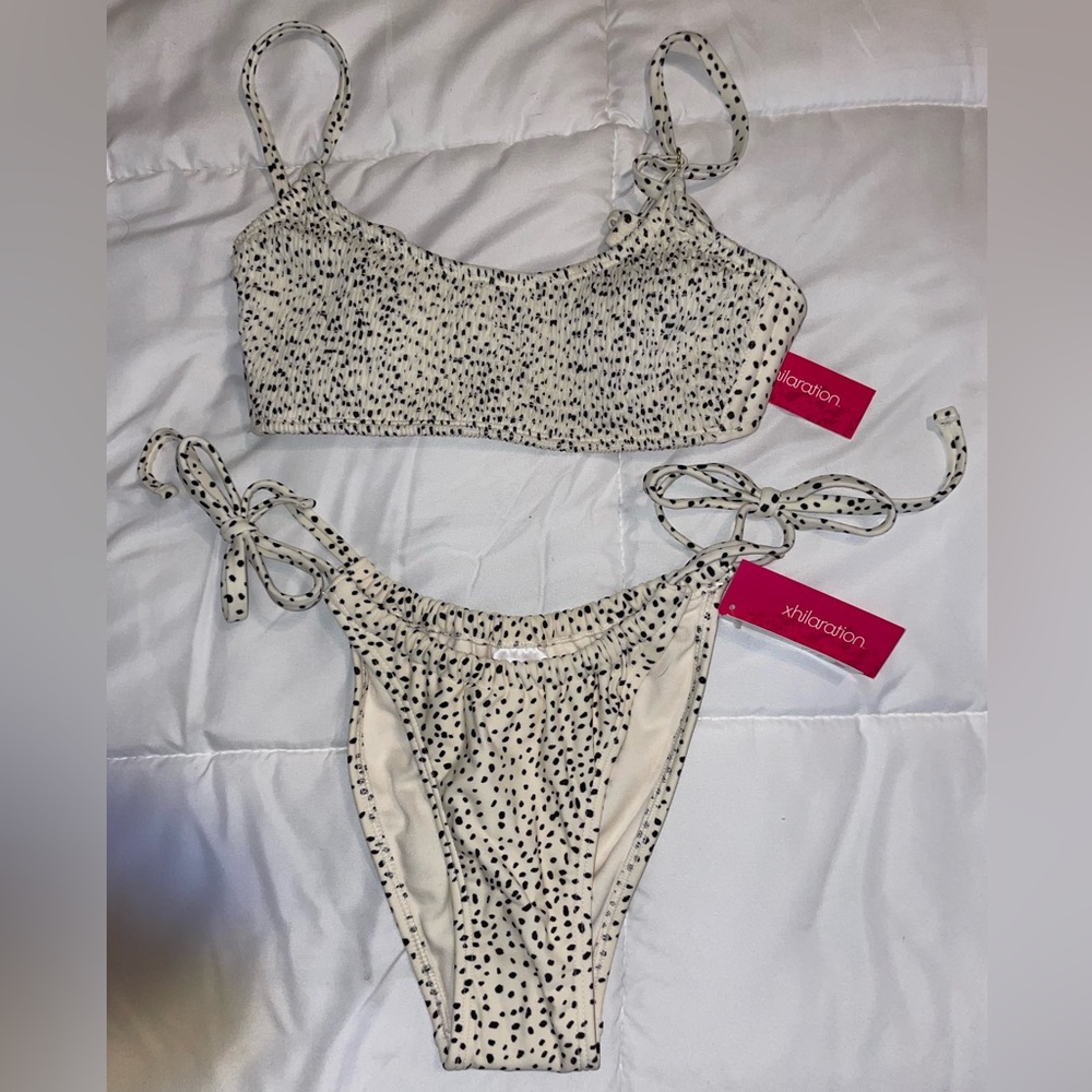 Polka Dot Xhilaration Bikini 2 piece bathing suit.